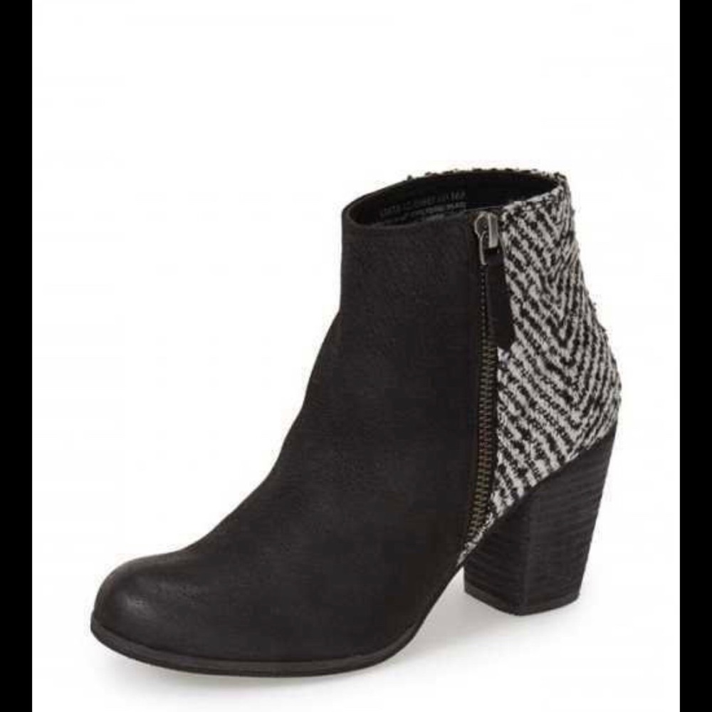 BP leather booties!